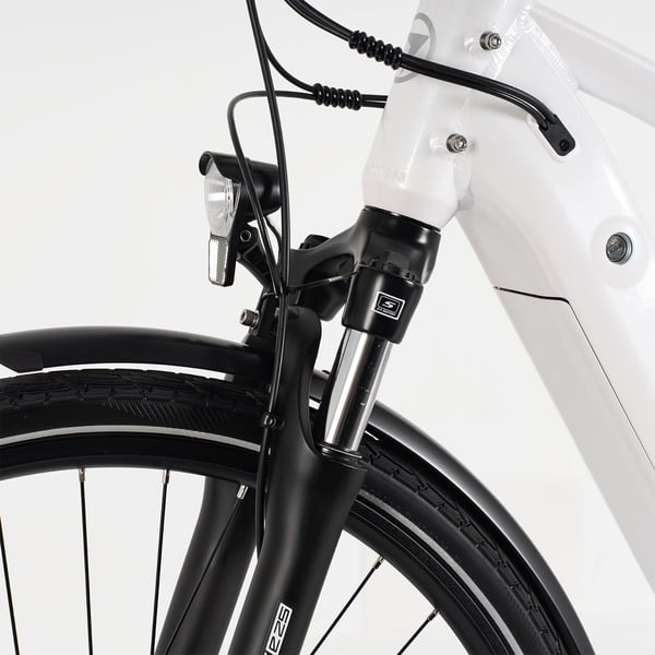 FitNord Ava 500 G2 Elcykel, vit 6