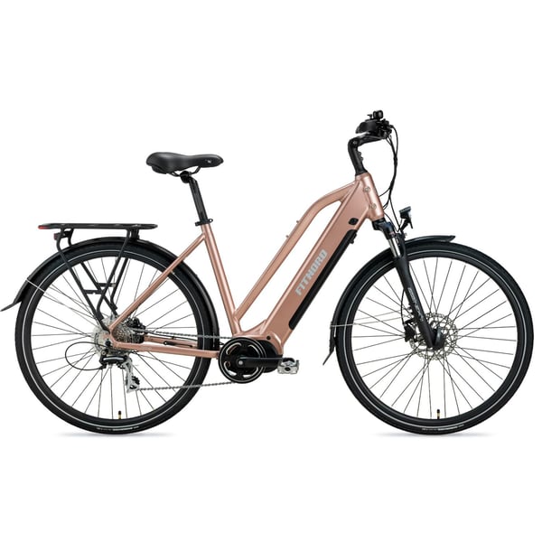 FitNord Ava 500 Elcykel 2024, roséguld (612 Wh batteri) 1