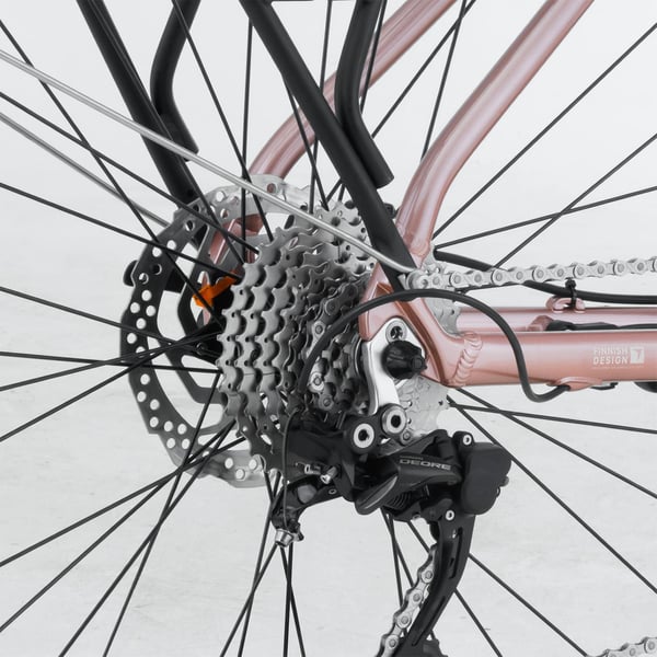 FitNord Ava 500 Elcykel G2, roséguld 8