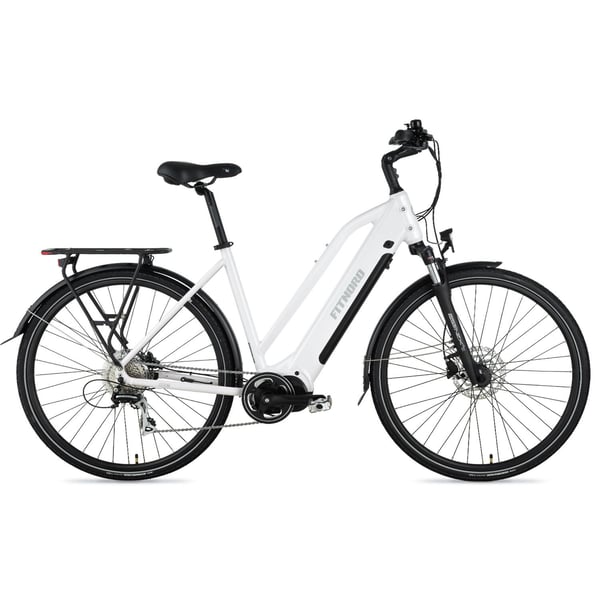 FitNord Ava 500 Elcykel 2024, vit (612 Wh batteri) 1