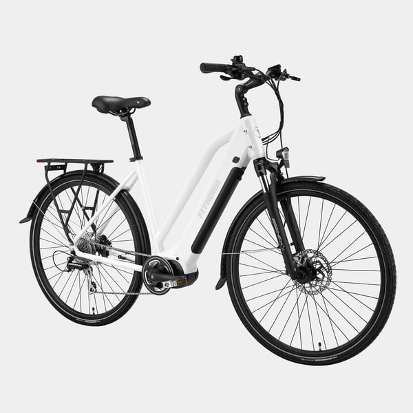 FitNord Ava 500 Elcykel 2024, vit (612 Wh batteri) 6