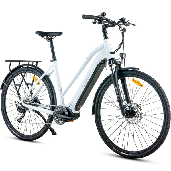 FitNord Ava 700 Elcykel, vit (720 Wh batteri)  med ytterligare ett års garanti 4