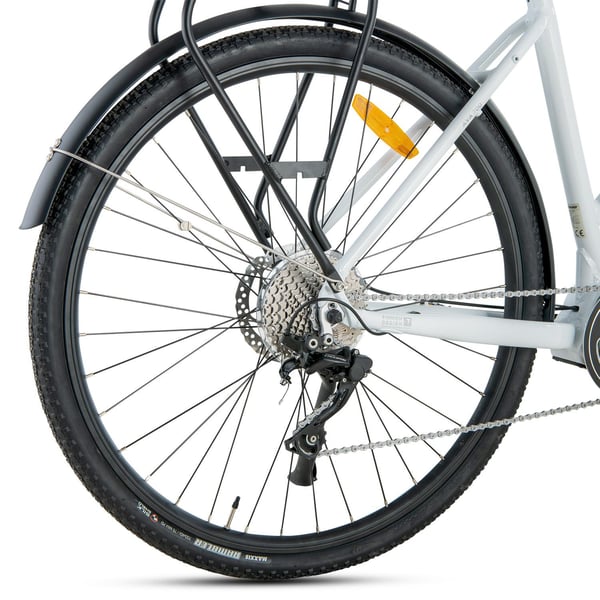 FitNord Ava 700 Elcykel, vit (720 Wh batteri)  med ytterligare ett års garanti 13