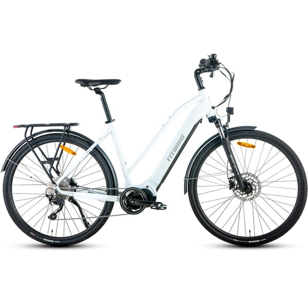 FitNord Ava 700 Elcykel, vit (720 Wh batteri)  med ytterligare ett års garanti 1