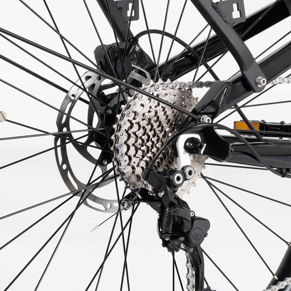 FitNord Venture 700FS DesertMax Elcykel, matt sand, Ram 48 cm, däck 27,5", batteri 720 Wh 11