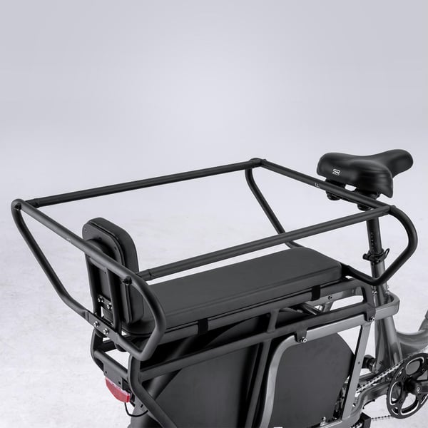 FitNord Cargo 350 Longtail Elcykel, grå 16