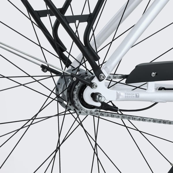 FitNord Classic 500 G2 Elcykel, vit 8