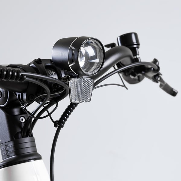 FitNord Classic 800 Elcykel, vit 6