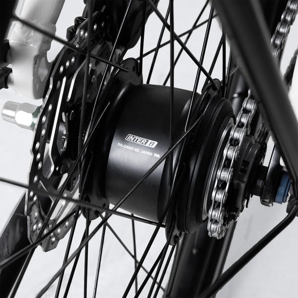 FitNord Classic 800 Elcykel, vit 9