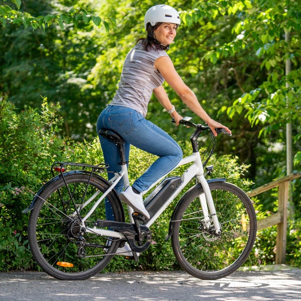 FitNord Ava 200 Elcykel, vit (540 Wh batteri) 16