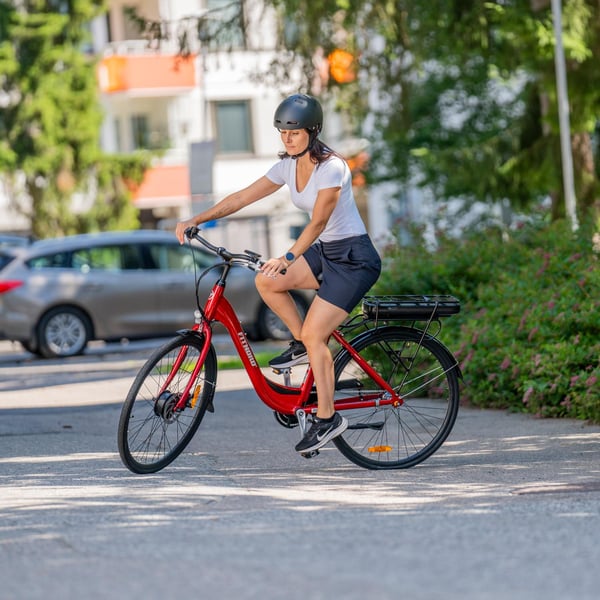FitNord Classic 200 Elcykel, röd (540 Wh batteri) 13