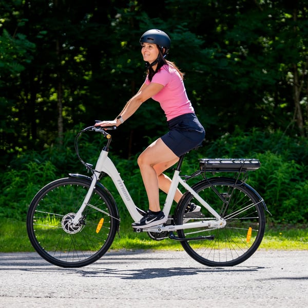 FitNord Classic 200 Elcykel, vit (540 Wh batteri) 11