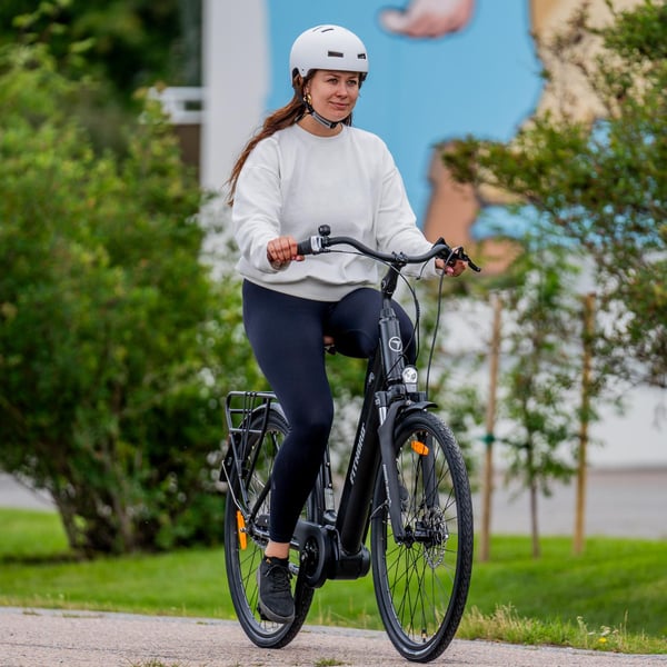 FitNord Classic 500 Elcykel, svart (630 Wh batteri)  med ytterligare ett års garanti 11