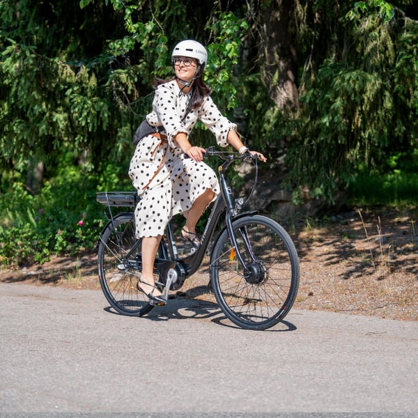 FitNord Classic 200 Elcykel, svart (540 Wh batteri) 2