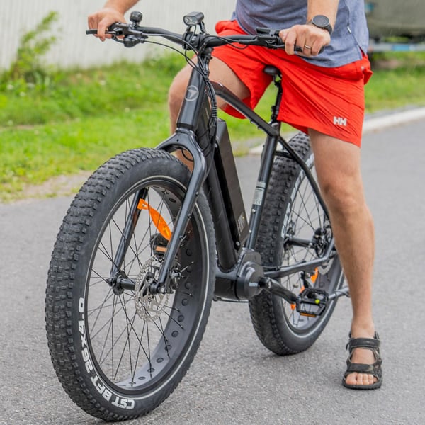 FitNord Rumble 500 Elfatbike, svart (720 Wh batteri)  med ytterligare ett års garanti 14