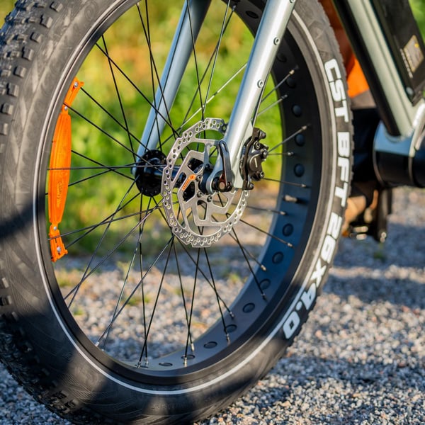 FitNord Rumble 500 Elfatbike, mintgrön (720 Wh batteri)  med ytterligare ett års garanti 15