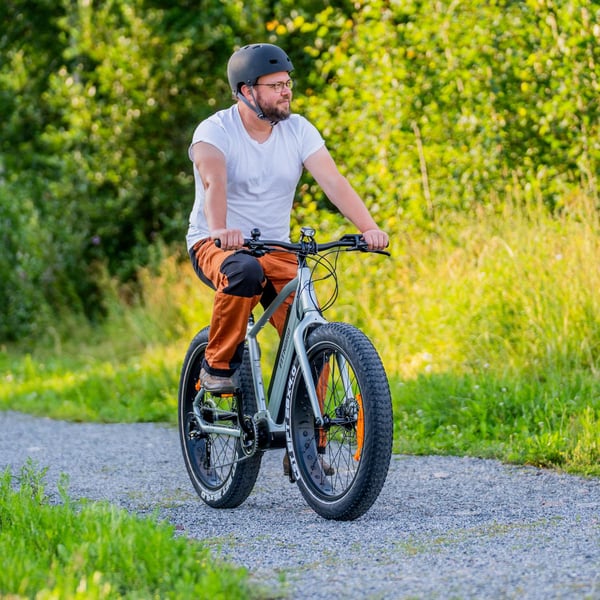 FitNord Rumble 500 Elfatbike, mintgrön (720 Wh batteri)  med ytterligare ett års garanti 11