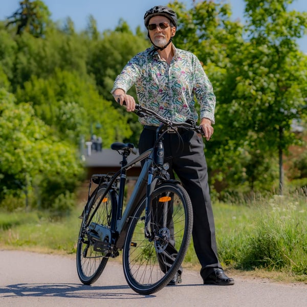 FitNord Venture 300 Elcykel, svart (720 Wh batteri) 2