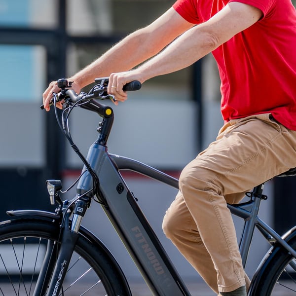 FitNord Venture 500 Elcykel, grafitgrå (630 Wh)  med ytterligare ett års garanti 6