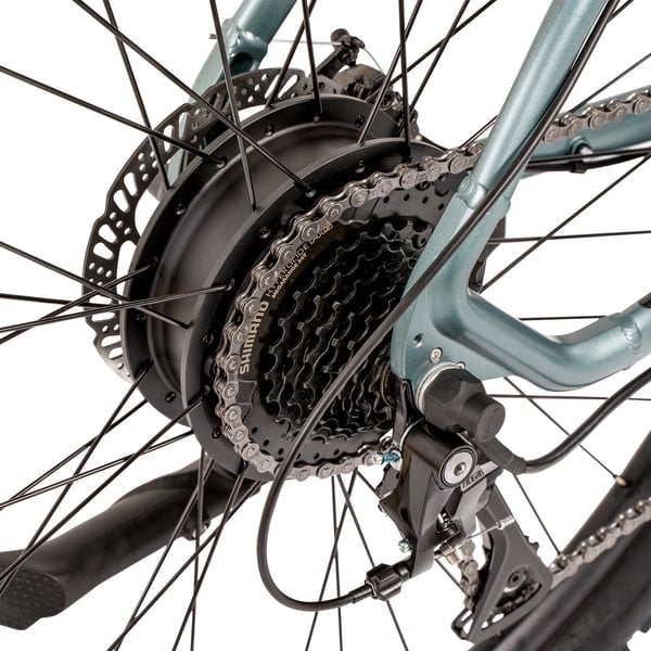 FitNord Ranger 200 Elmountainbike, grön (540 Wh batteri) 7