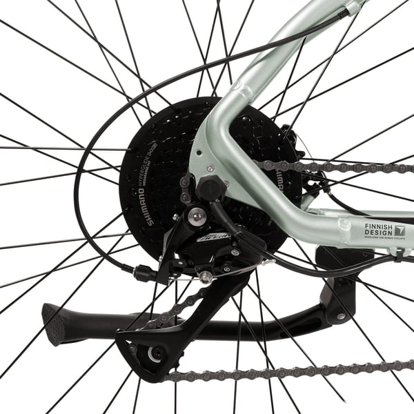 FitNord Ranger 200 Elmountainbike, mintgrön (540 Wh batteri)  med ytterligare ett års garanti 10