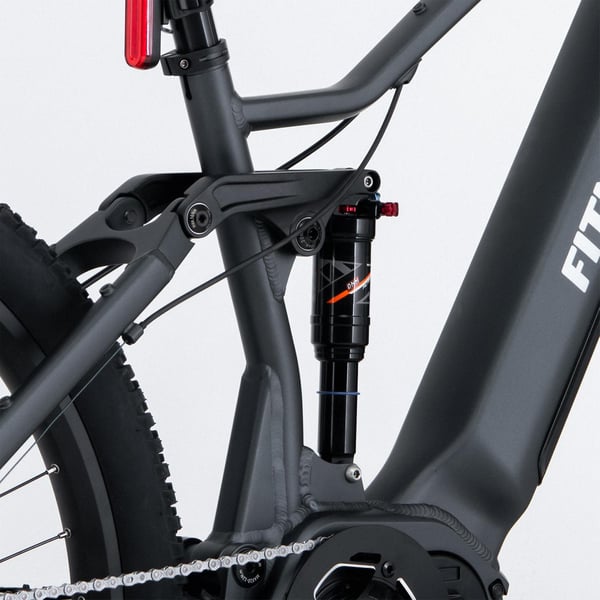 FitNord Ranger 700FS Elmountaincykel G2, svart 11