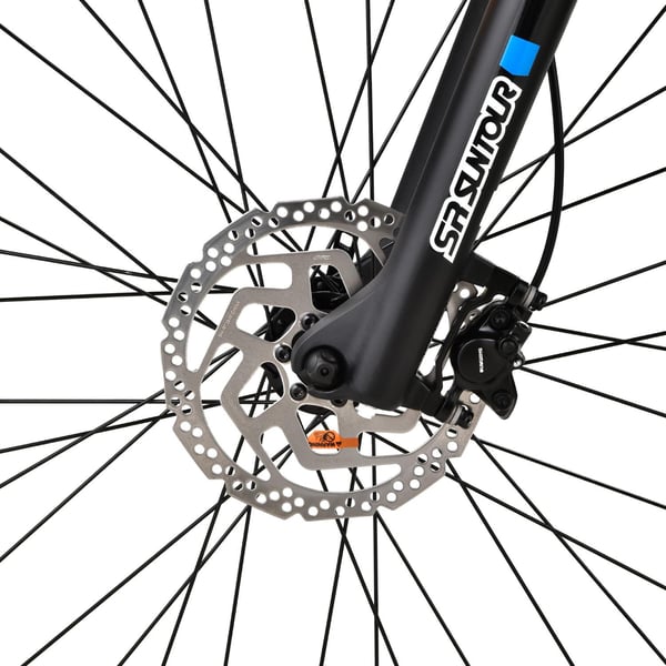 FitNord Ranger 500 Elmountainbike, svart (630 Wh batteri)  med ytterligare ett års garanti 6