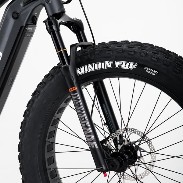 FitNord Rumble 1000 Elfatbike G2, svart 10