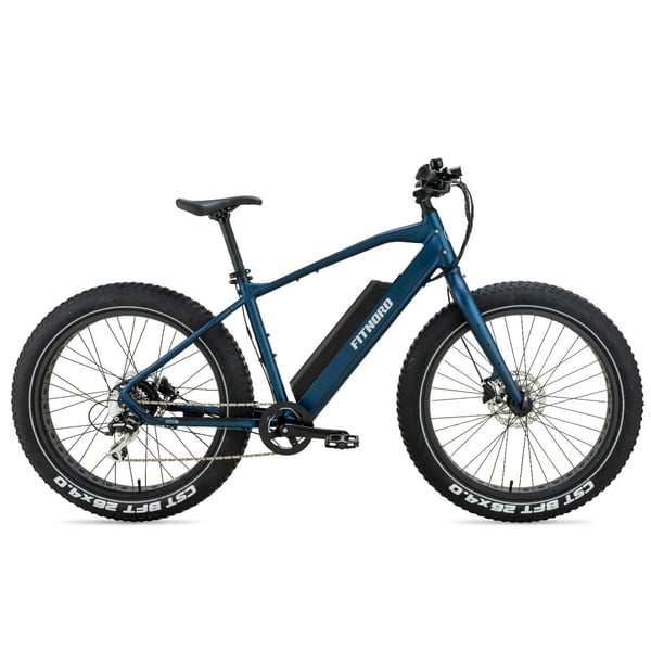 FitNord Rumble 300 Elfatbike 2024, blå (720 Wh batteri) 1