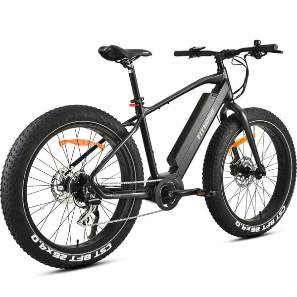 FitNord Rumble 500 Elfatbike, svart (720 Wh batteri)  med ytterligare ett års garanti 3