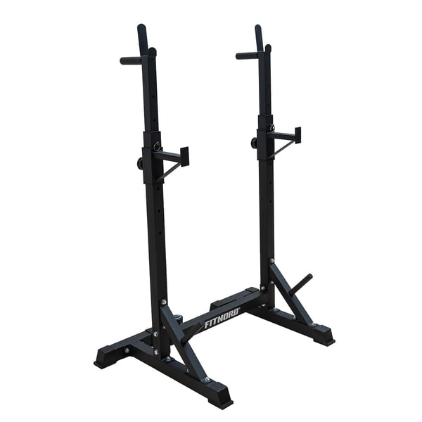 FitNord Bänkpress- och knäböjställning med justerbar bredd 2