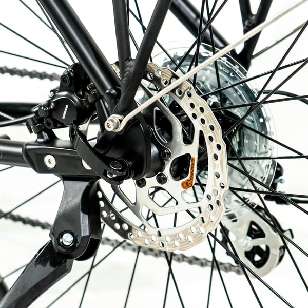 FitNord Venture 500 Elcykel, Svart (612 Wh batteri) 12