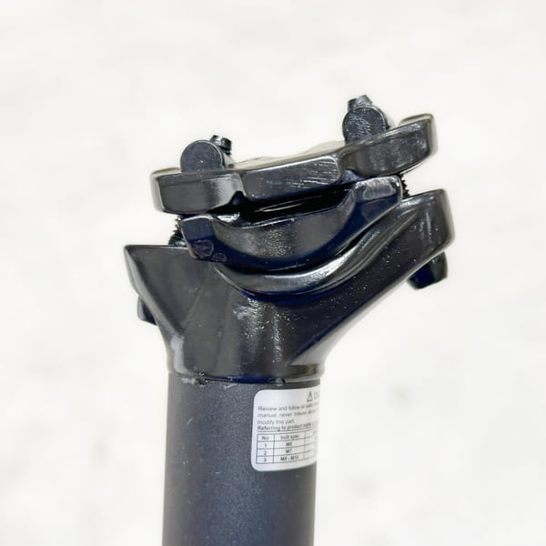 Sadelstolpe ZOOM Ø 30.4 mm, två bultar 2