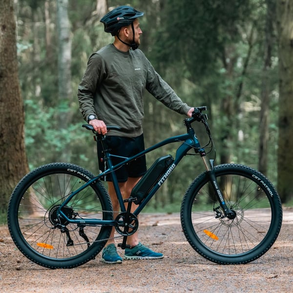 FitNord Ranger 200 Elmountainbike 2024, blå (540 Wh batteri) 4