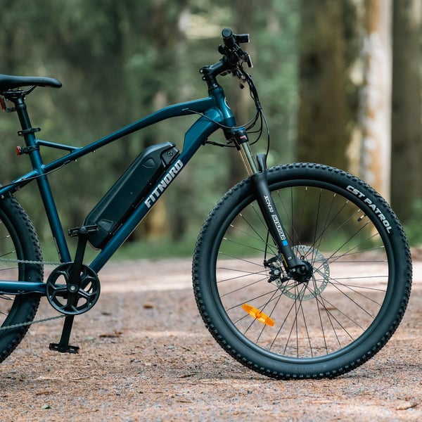 FitNord Ranger 200 Elmountainbike 2024, blå (540 Wh batteri) 3