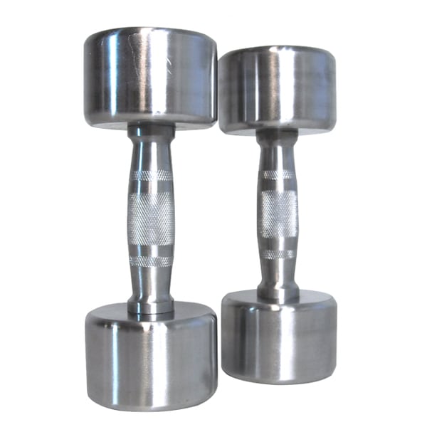 Kromade hantlar 7 kg PRO (par), FitNord