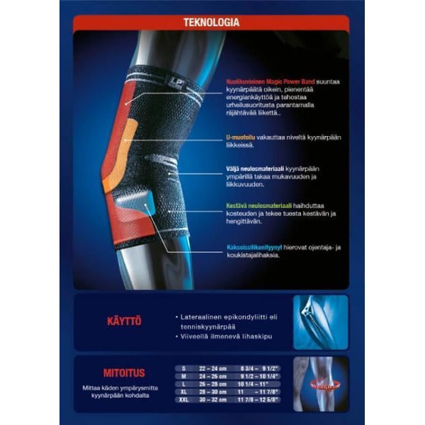 Armbågsstöd, LP X-Tremus 1.0 150XT