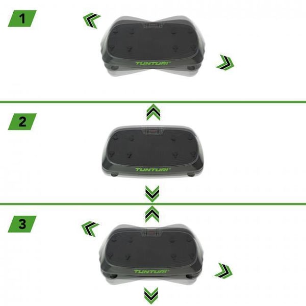 Tunturi Cardio Fit V20 Vibrationsplatta