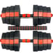 FitNord Justerbart Hantel- och Pump-set, Vinyl 30 kg 1