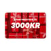 Presentkort 3000kr 1