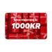 Presentkort 1000kr 1