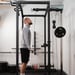 FitNord Power Rack 500 med övre och nedre kabeldrag 9