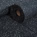 FitNord Gummimatta svart 4 mm (10m rulle), med vita prickar 2
