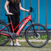 FitNord Ava 300 Elcykel 2024, röd (720 Wh batteri) 5
