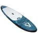FitNord Aqua 330 SUP-brädset, KEMI (vit-svart), med glasfiberpaddel 2
