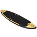 FitNord Aqua Leaf 340 SUP-brädset, Nordkapp (svart-gul), med kolfiberpaddel 2