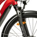 FitNord Ava 700 Elcykel, röd (720 Wh batteri)  med ytterligare ett års garanti 9