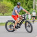 FitNord Rumble 500 Elfatbike, svart (720 Wh batteri)  med ytterligare ett års garanti 11