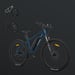 FitNord Ranger 200 Elmountainbike 2024, blå (540 Wh batteri) 5