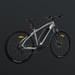 FitNord Ranger 200 Elmountainbike 2024, silver (540 Wh batteri) 9